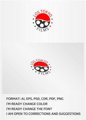 Diseño de Logo por artsterdam para Los Tokyo Films | Diseño: #6549981