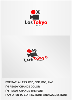 Diseño de Logo por artsterdam para Los Tokyo Films | Diseño: #6549987