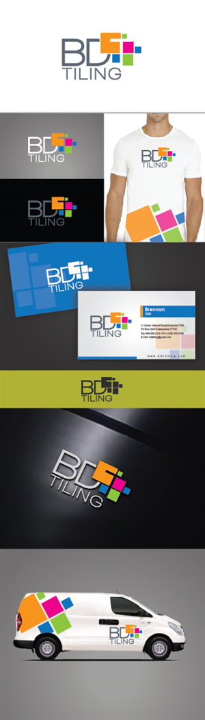 Logo Design by debdesign for BDT TILING | Design: #6557024