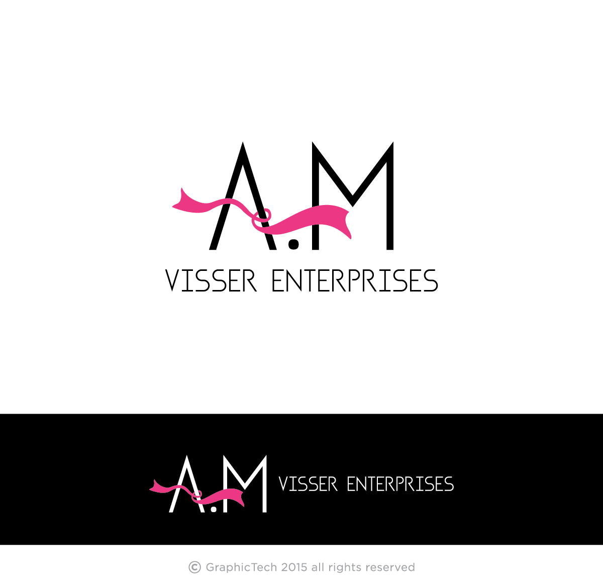 Logo-Design von GraphicTec für A.M Visser Enterprises  | Design #6566173