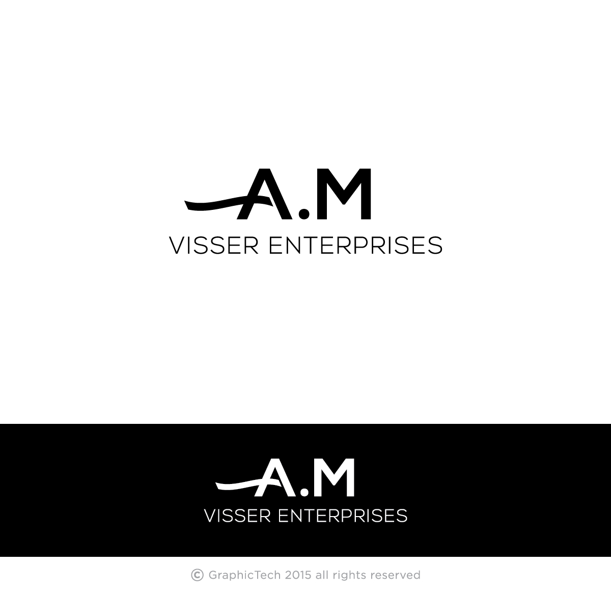 Logo-Design von GraphicTec für A.M Visser Enterprises  | Design #6566180