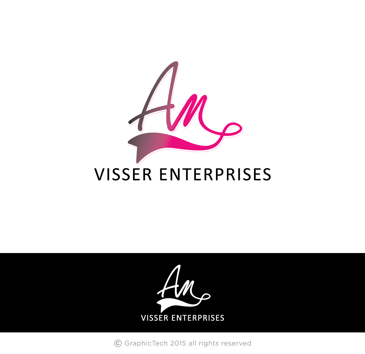 Logo Design by GraphicTec for A.M Visser Enterprises  | Design #6574156
