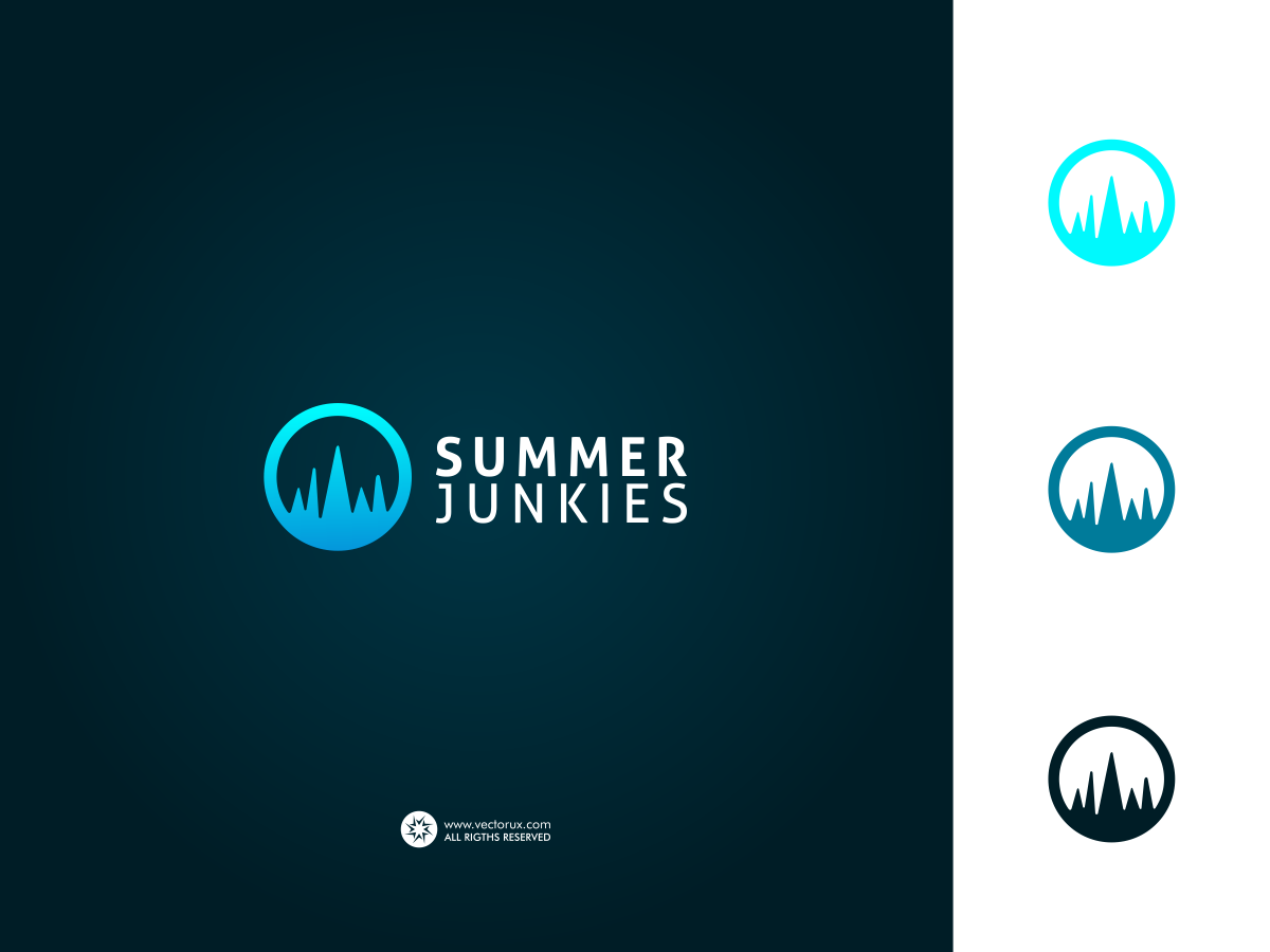 Logo Design by Vectorux for Summer Junkies Pty Ltd | Design #6552662