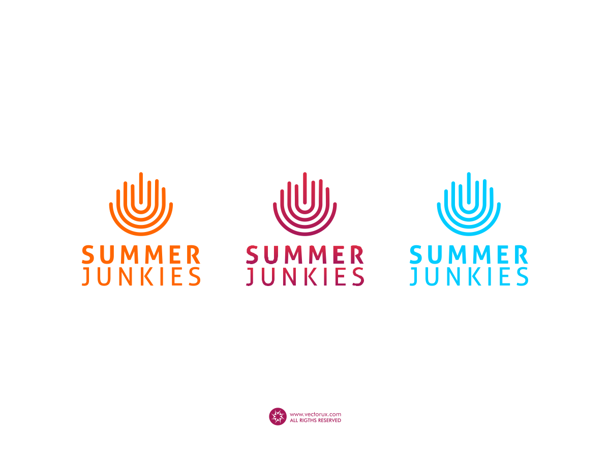 Logo Design by Vectorux for Summer Junkies Pty Ltd | Design #6623957