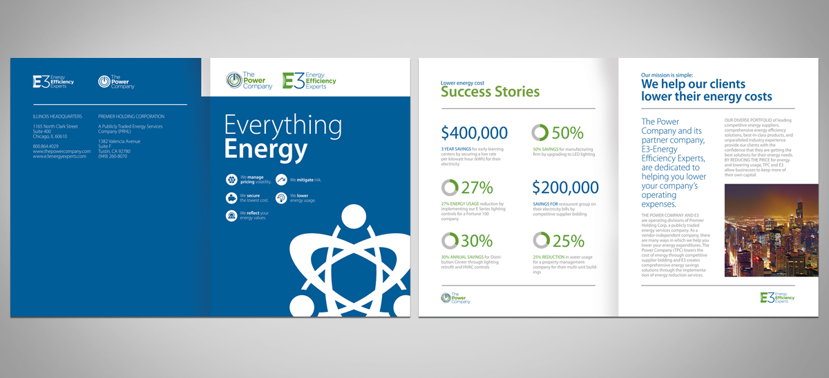 Brochure Design by Victor_pro for The Power Company | Design #6577337
