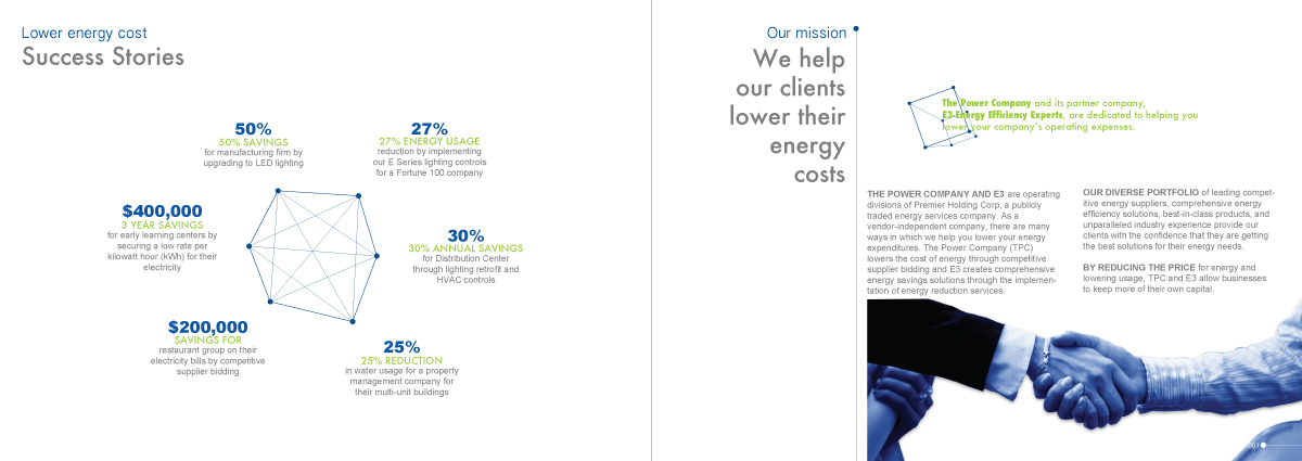 Brochure Design by Sicky for The Power Company | Design #6584871
