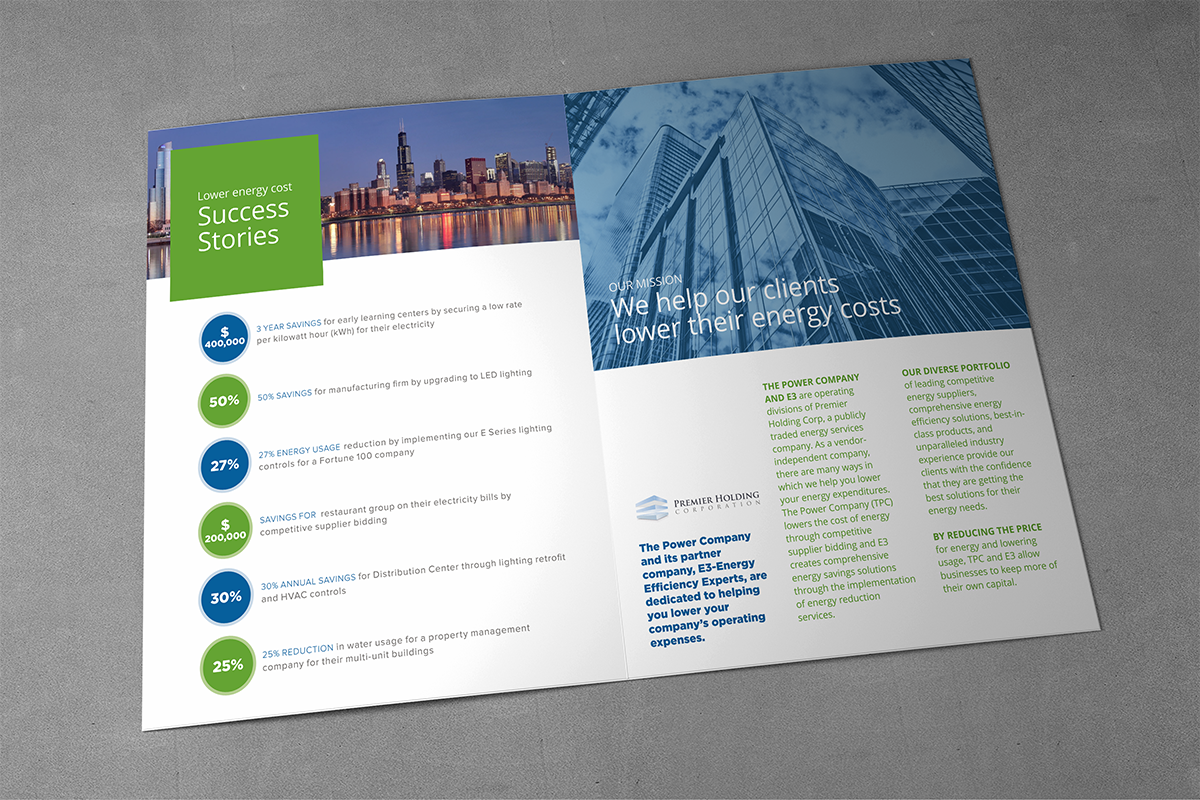 Brochure Design by barinix for The Power Company | Design #6565811
