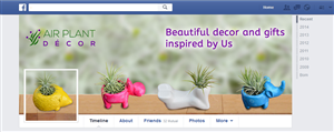 Facebook Design by Makeglow720 for this project | Design: #6558775