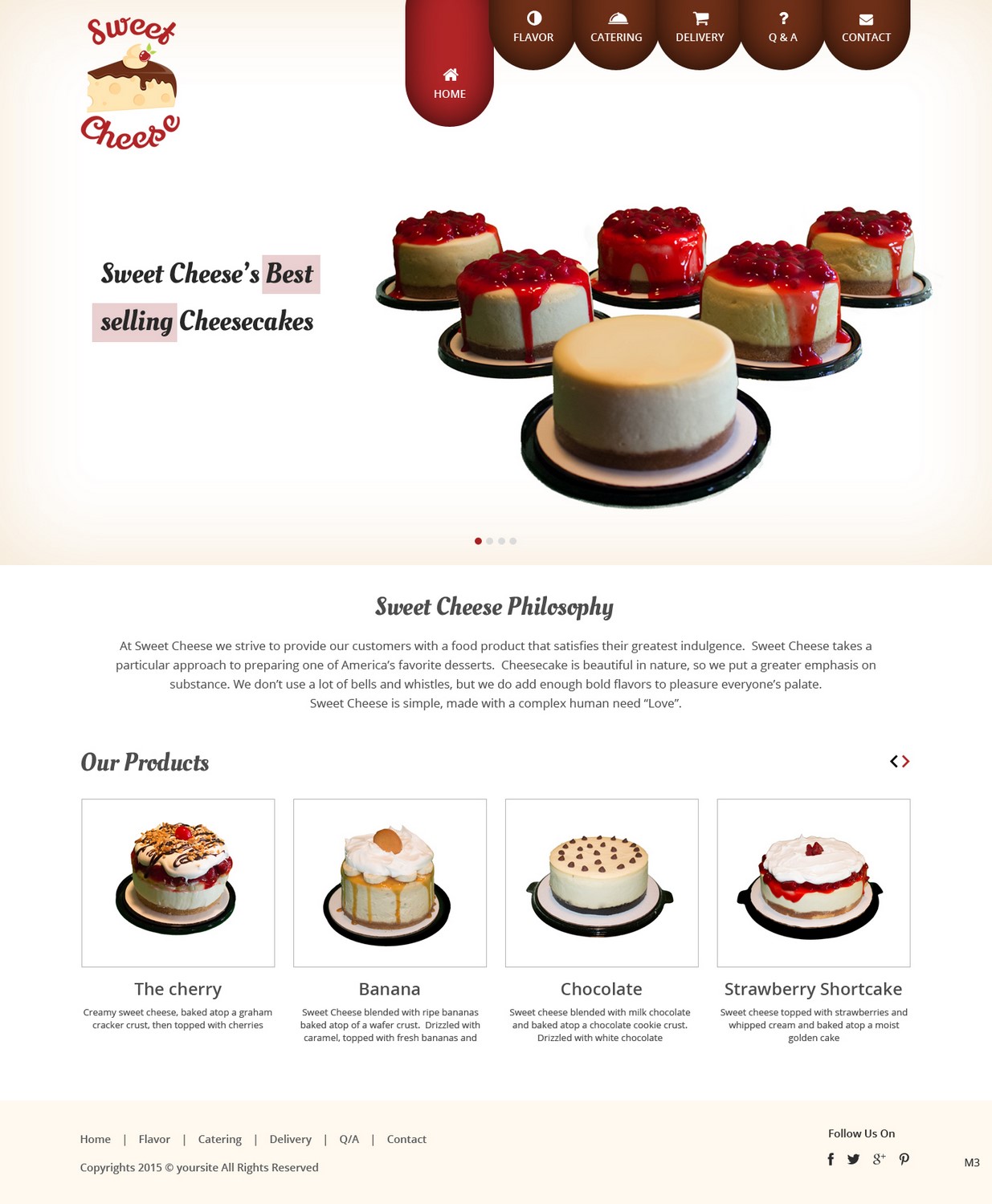 Web Design by pb for Sweet Cheese | Design #6594534