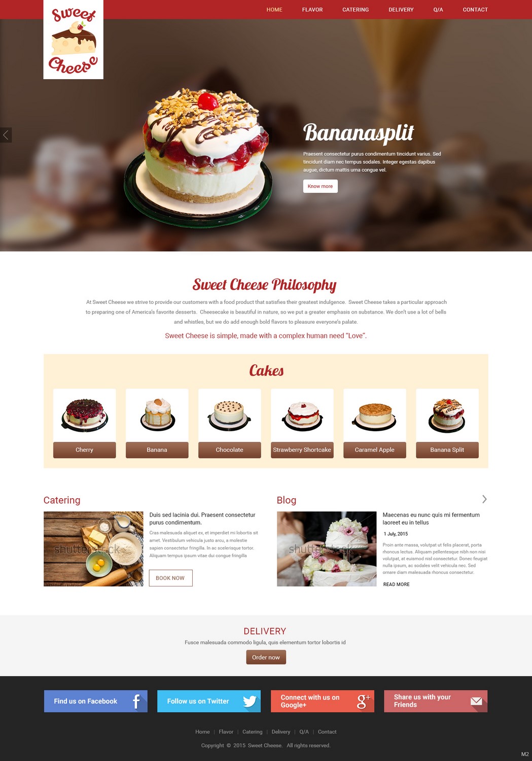 Web Design by pb for Sweet Cheese | Design #6594564