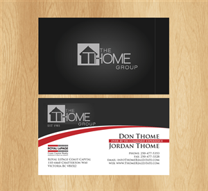 Business Card Design by railaine for The Thome Group  | Design #6628331