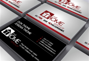 Business Card Design by Verified artistry (Design garden) for The Thome Group  | Design: #6558300