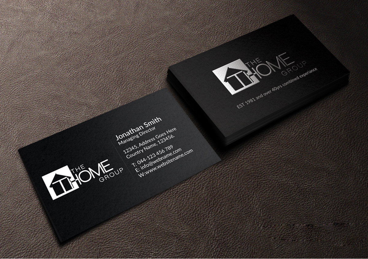 Business Card Design by Creations Box 2015 for The Thome Group  | Design #6560712