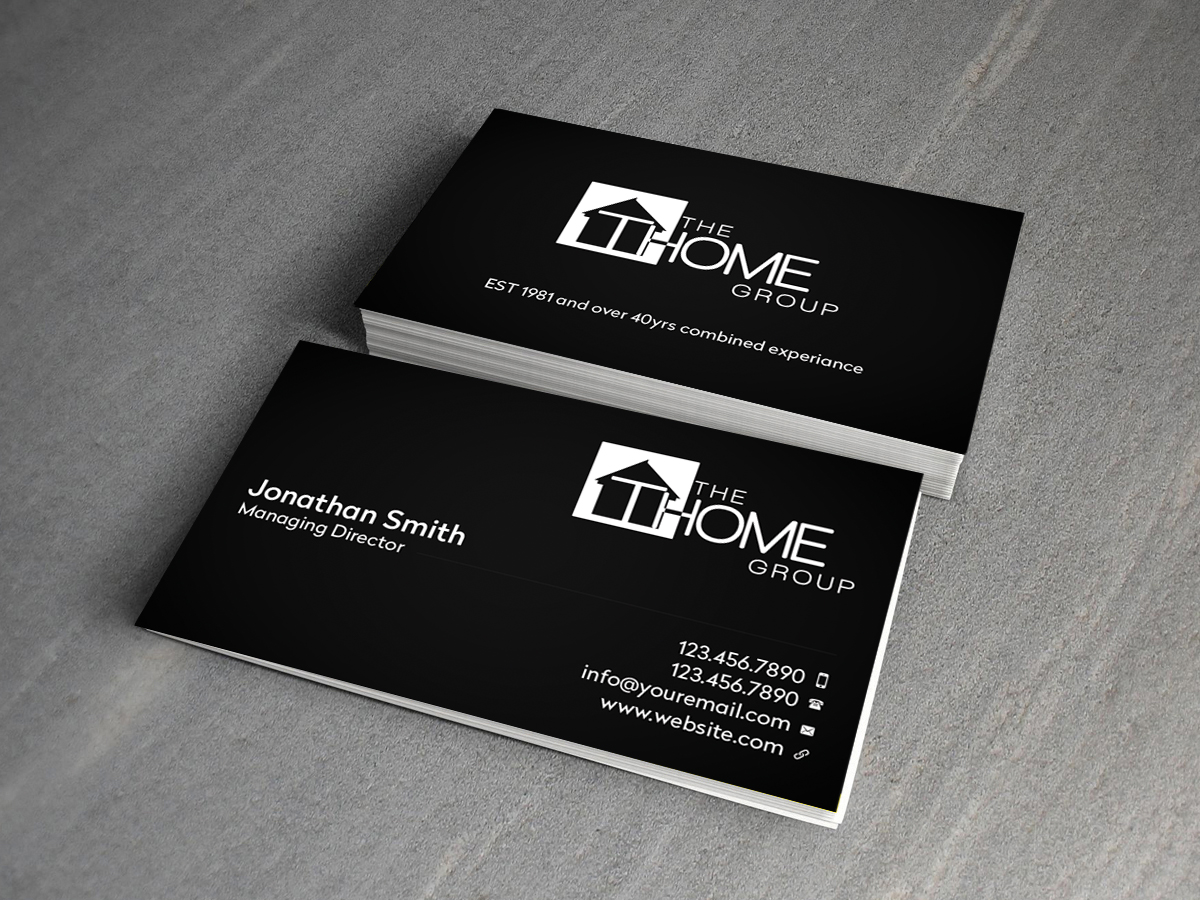 Visitenkarten-Design von Creations Box 2015 für The Thome Group  | Design #6560714