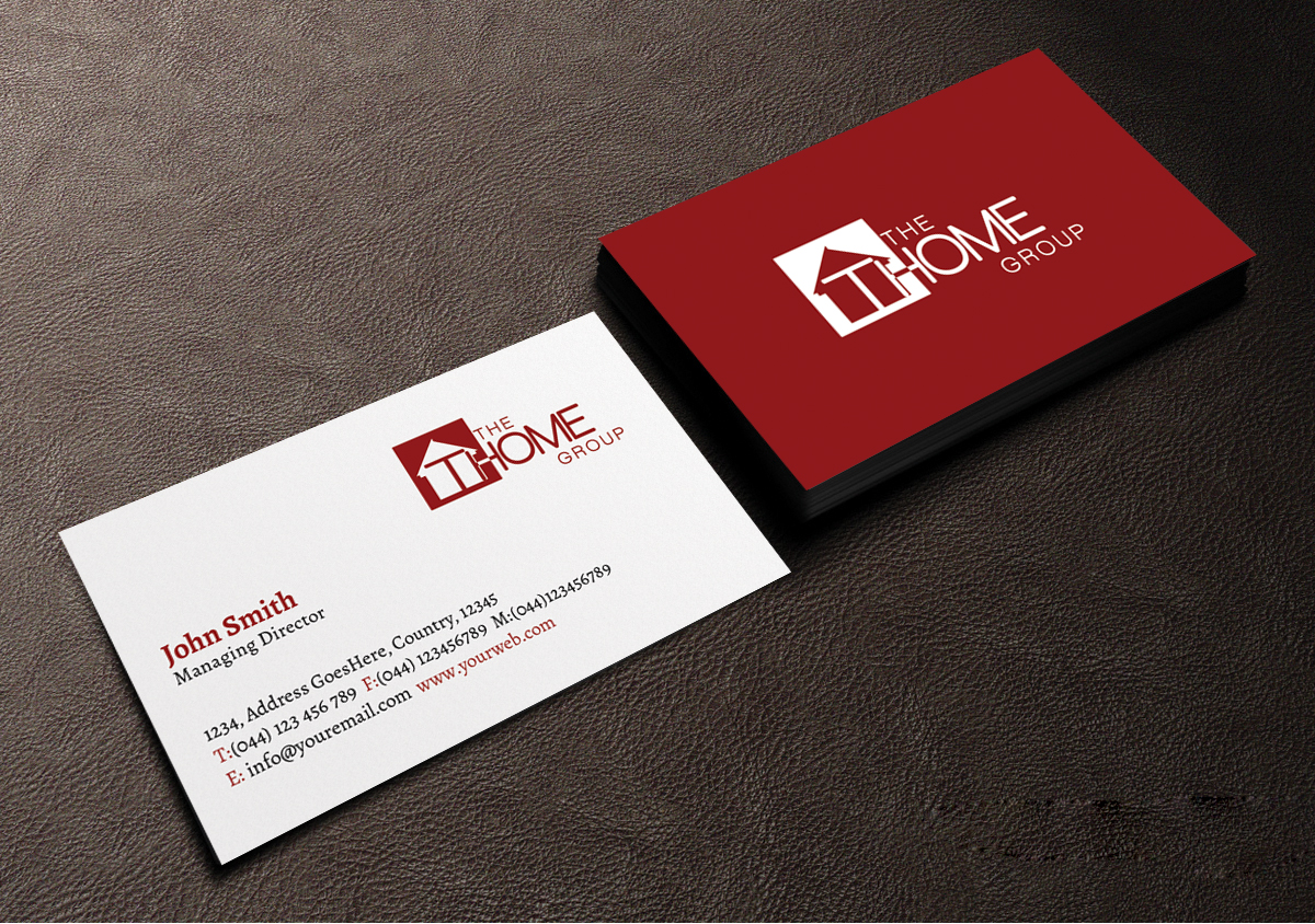 Diseño de Tarjeta de Presentación por Creations Box 2015 para The Thome Group  | Diseño #6560719