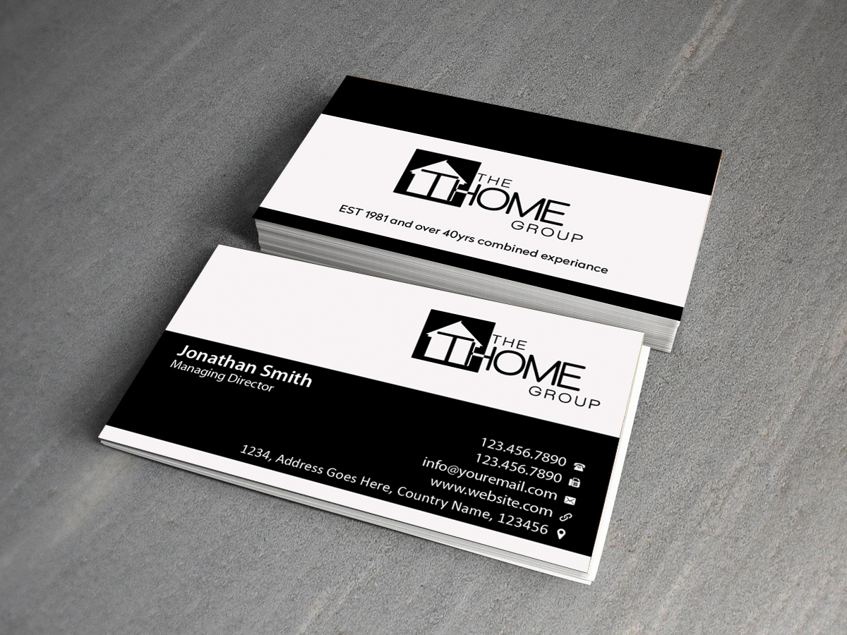 Business Card Design by Creations Box 2015 for The Thome Group  | Design #6560722