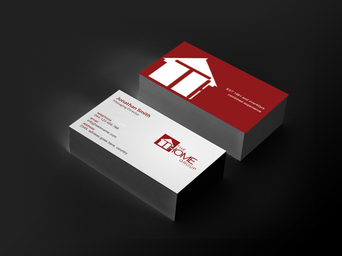 Business Card Design by Creations Box 2015 for The Thome Group  | Design #6560724