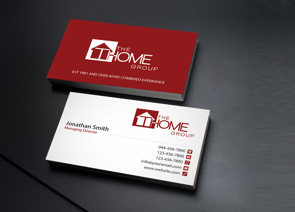 Business Card Design by Creations Box 2015 for The Thome Group  | Design #6560736