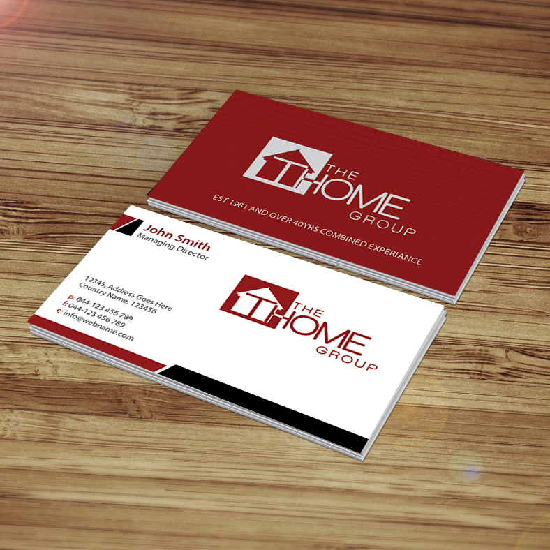 Business Card Design by Creations Box 2015 for The Thome Group  | Design #6560746