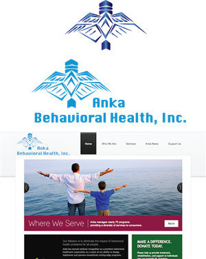 Logo Design by ralfalopagusstudio for Anka Behavioral Health, Inc. | Design: #6634461