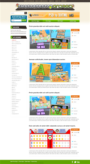 Wordpress Design by Mayank Patel for this project | Design: #1719070