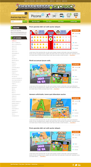Wordpress Design by Mayank Patel for this project | Design: #1719082