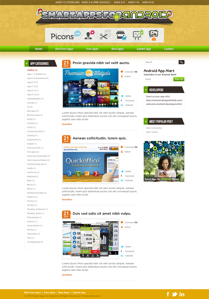 Wordpress Design by Mayank Patel for this project | Design #1727520