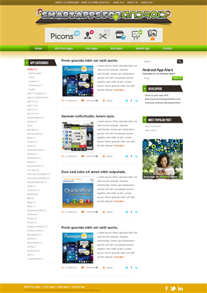 Wordpress Design by Mayank Patel for this project | Design: #1730878