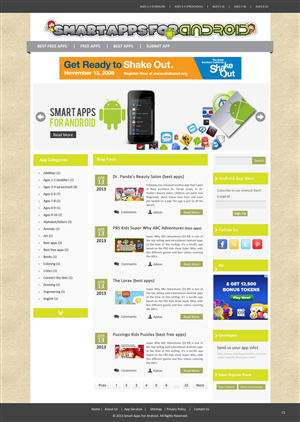 Wordpress Design by pb for this project | Design: #1726015