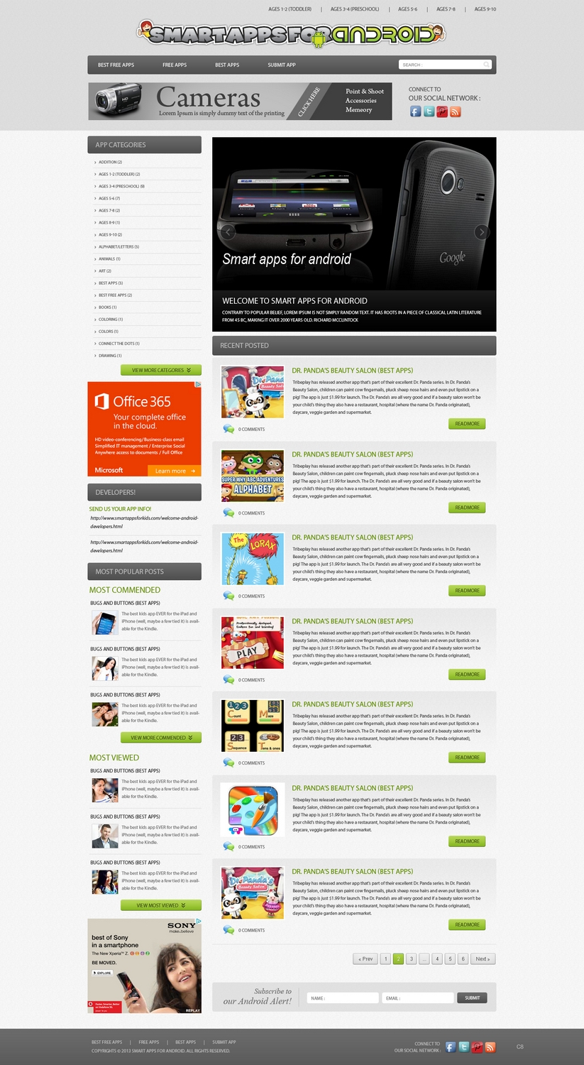Wordpress Design by pb for this project | Design #1726017