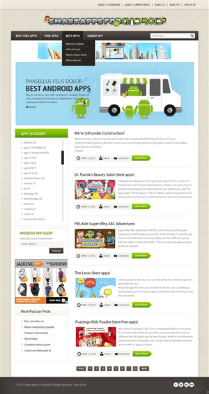 Wordpress Design by pb for this project | Design: #1726019
