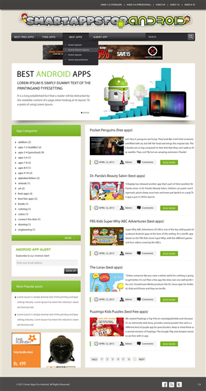 Wordpress Design by pb for this project | Design: #1734167