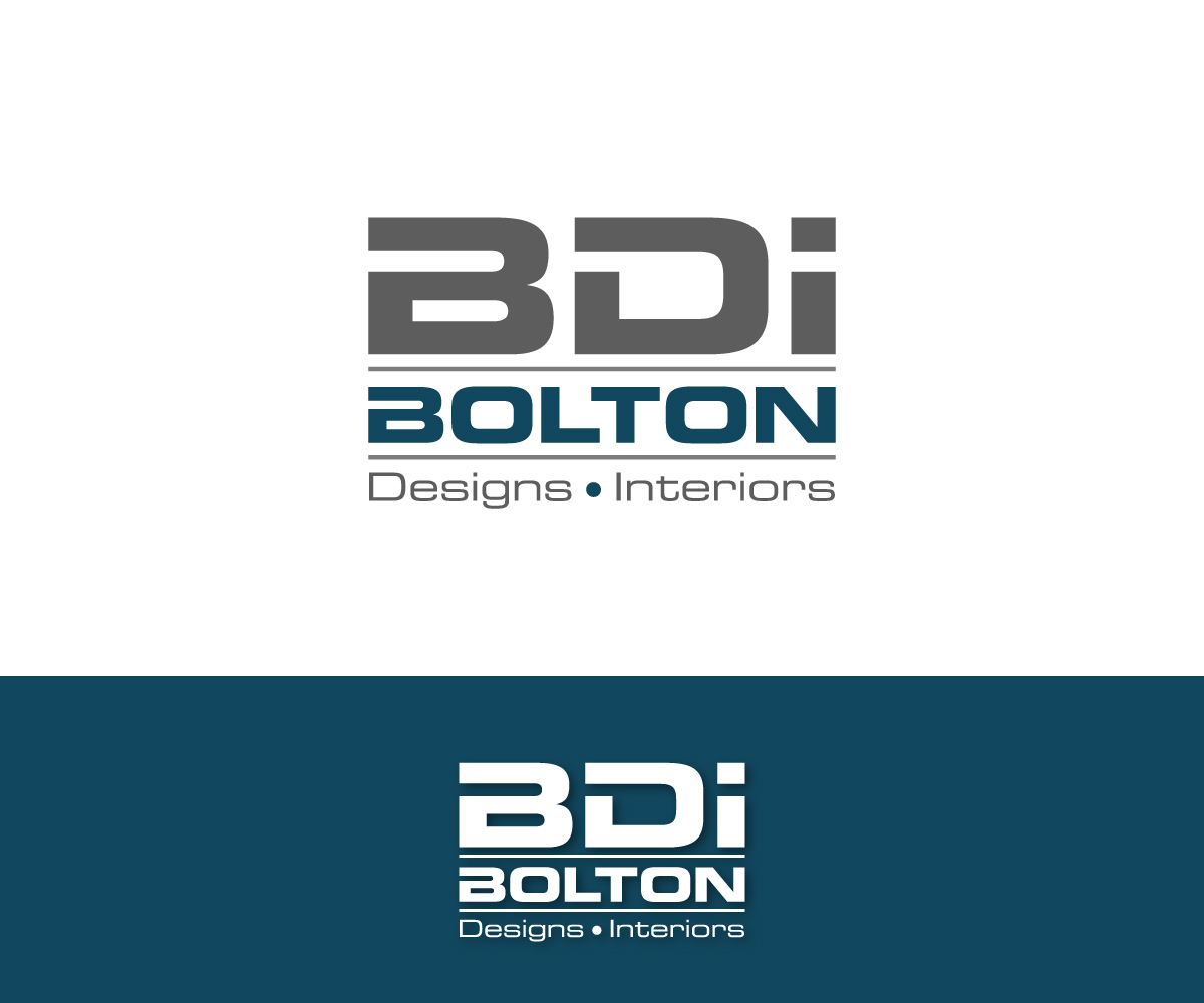 Logo Design by M.Pirs for Bolton Designs & Interiors, LLC | Design #6570728