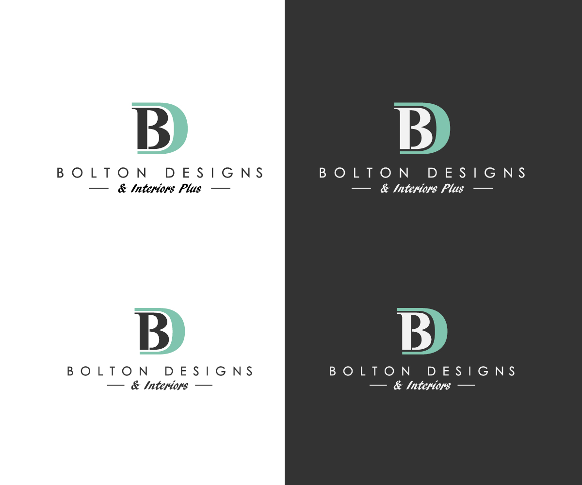 Logo Design by Mario for Bolton Designs & Interiors, LLC | Design #6592713