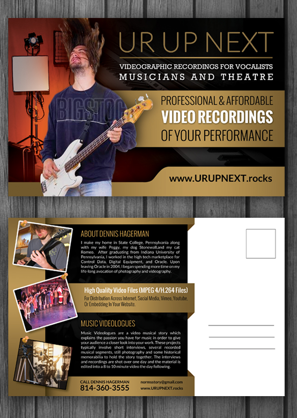 Diseño de Postal por debdesign para Norm''s Story | Diseño #6571475