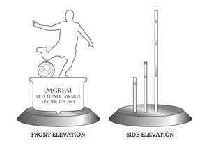 Illustration Design by RichardWindeyer for Trophy Designs | Design #1718683