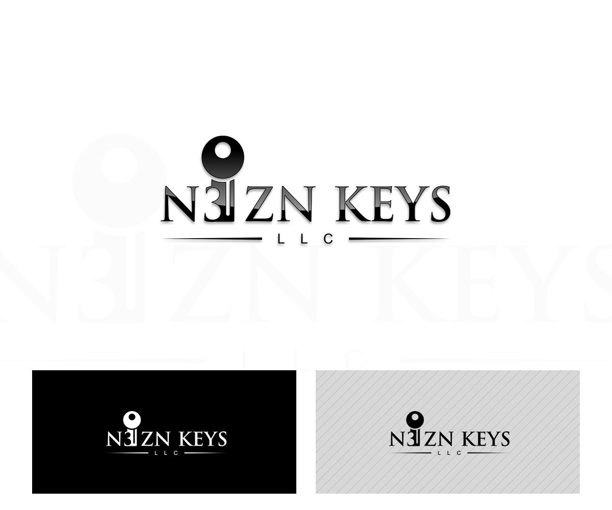 Logo Design by damian for N3ZN KEYS, LLC | Design #6564859