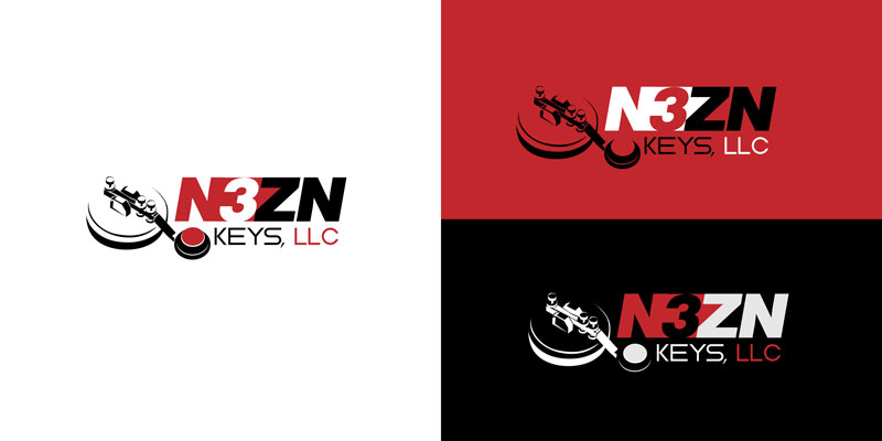 Logo Design by Kripa for N3ZN KEYS, LLC | Design #6576406