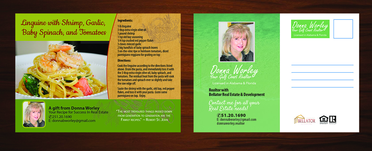 Postcard Design by Venus L. Penaflor for Worley Realty LLC | Design #6579713