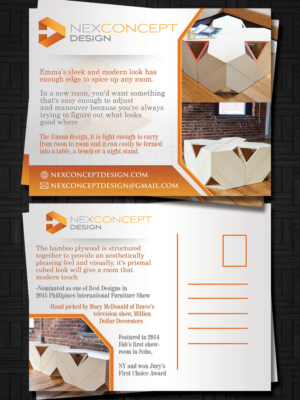 Postcard Design by ESolz Technologies for NexConcept | Design #6675163