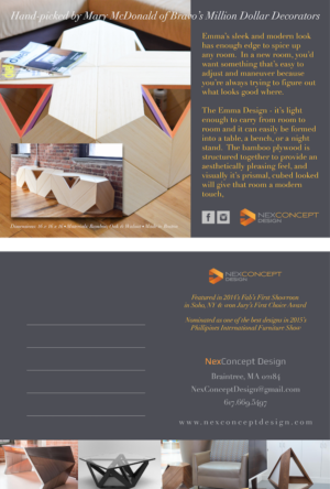 Postcard Design by Lisa Inspektor for NexConcept | Design: #6679966