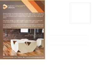 Postcard Design by cvisionsprojects for NexConcept | Design #6685031