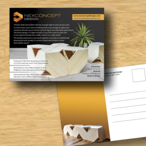 Postcard Design by visualkota for NexConcept | Design: #6711340