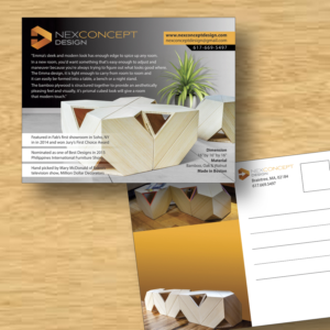 Postcard Design by Pix2ink for NexConcept | Design #6797768