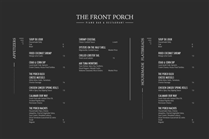 Menu Design by dongkrak studio for Wescott Enterprises LLC | Design: #6566383