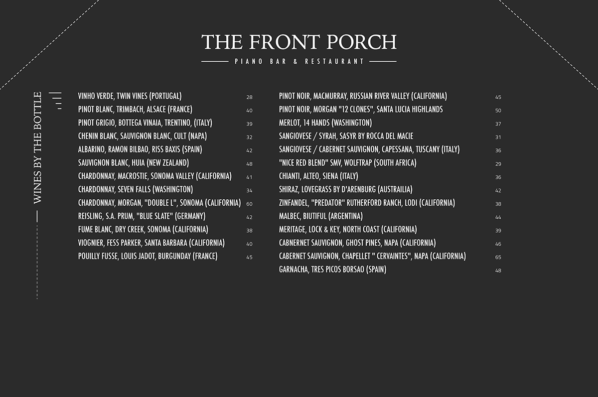 Menu Design by dongkrak studio for Wescott Enterprises LLC | Design #6566833