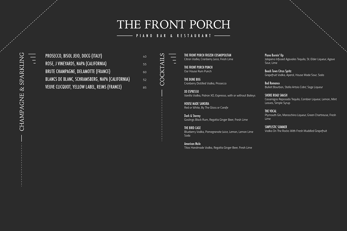 Design de Menu par dongkrak studio pour Wescott Enterprises LLC | Design #6566836