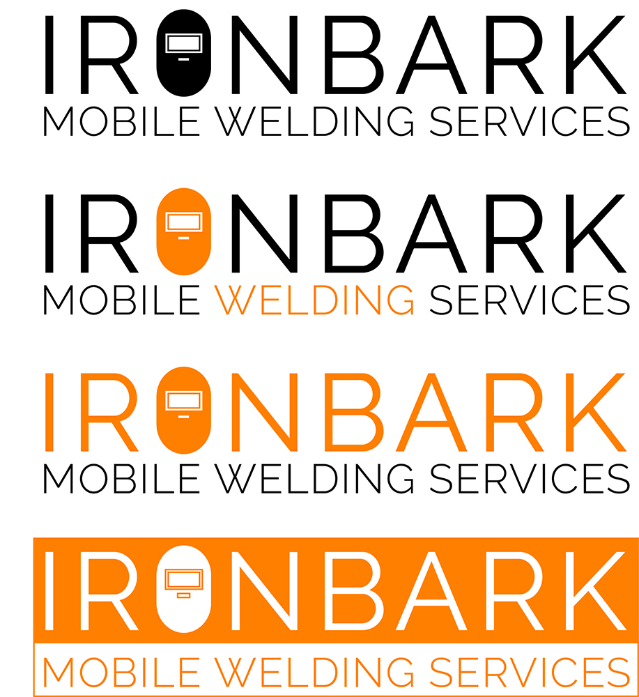 Logo Design by Darren Walker for IRONBARK mobile welding services  | Design #6568571