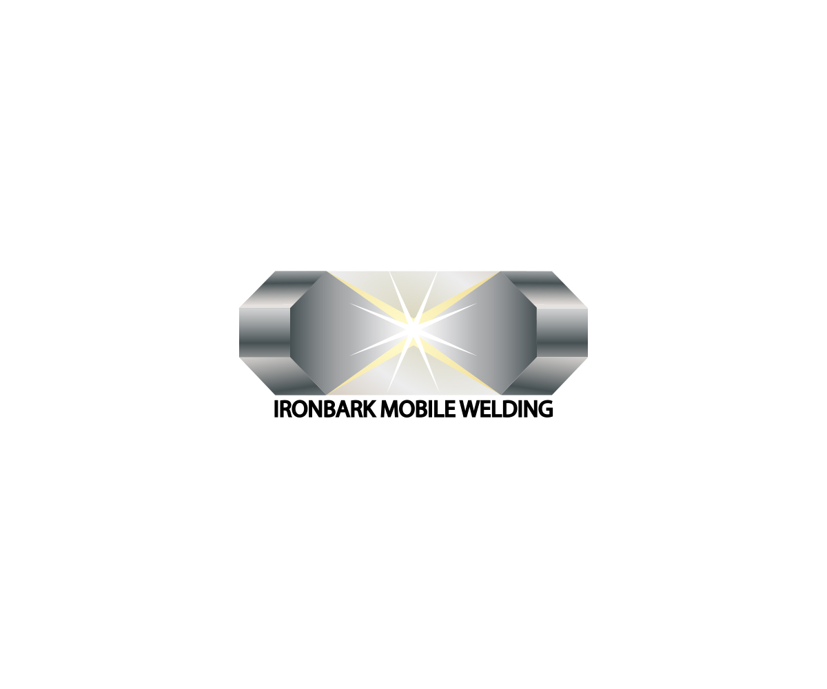 Logo Design by engineer for IRONBARK mobile welding services  | Design #6633982