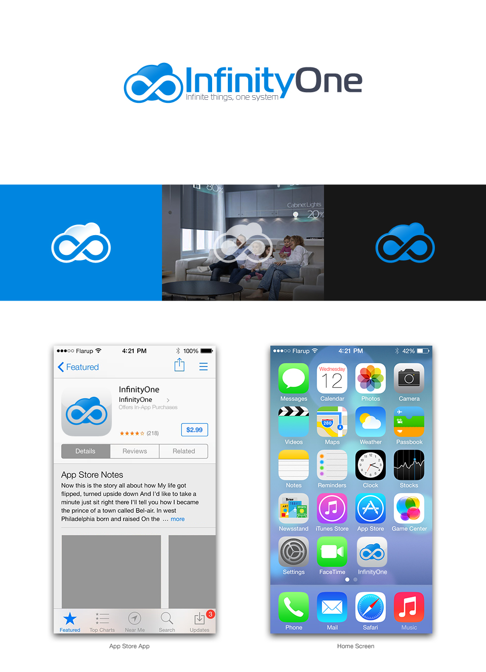 Logo Design by JohnM. for InfinityOne | Design #6623898